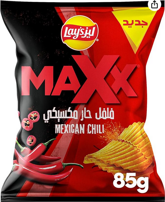 Lay's MAXX Mexican Chili Crisps (85g) - [DUBAI EDITION]