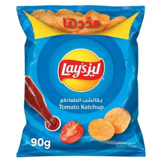 Lay's Tomato Ketchup (90g) - [DUBAI EDITION]